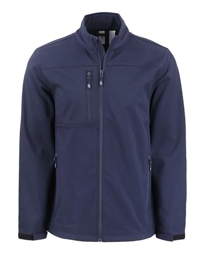 Image of Clique Tempest Eco Waterproof Full Zip Mens Softshell Jacket