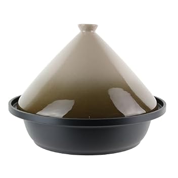 Tajine für Induktionskochfelder von Cook Concept in Taupe