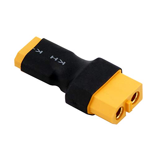 4 adaptadores macho XT30 a hembra XT60 pack 4 miniatura 4
