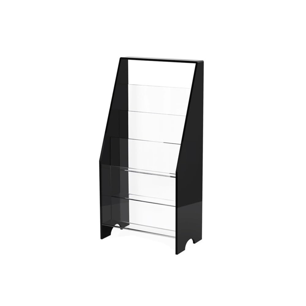 RYUQW3RE Cd Storage Rack Step-style Acrylic Vinyl Record Display Holder Home CD Magazines Favourites Rack