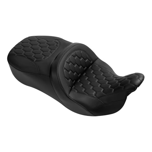 Asiento de gel de alta calidad para conductor y pasajero de Harley Touring