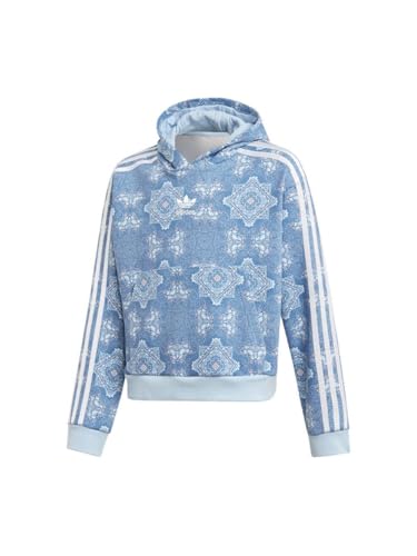 Sweat-shirt adidas fille et garçon DV2363 confort premium taille 128 blanc