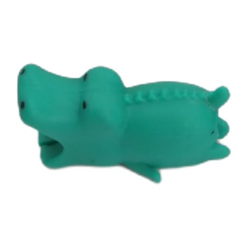 Protectores de Cable de Cargador de Animales Lindos Decoración de Escritorio de Estilo Lindo para Tableta de Computadora de Teléfono Móvil, PVC Multicolor 17.5x18x36mm 25 Piezas para