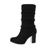 Was wäre die Modewelt ohne High Heel Stiefel für Damen? Denn diese machen so schöne lange Beine und verleihen dem Outfit den letzten Schliff. Eine zeitlose Schönheit steckt hinter den Modellen in Schwarz und Braun. Kniehoch oder mit Blockabsatz strahlen sie Attraktivität und Stil aus. Für ein wenig Eleganz eignet sich die Kombination mit engen, kurzen Röcken oder mit femininen Kleidern.