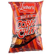 Liebers Crunchy Corn Chips BBQ Flavor Large Pack 312g