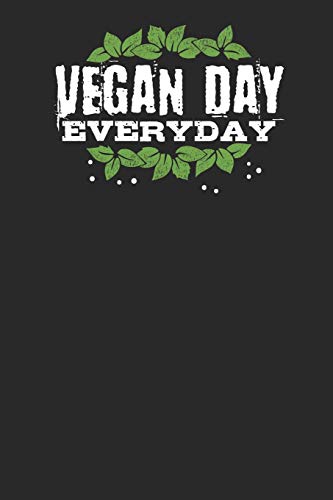 Vegan Day Everyday: Lined Journal Lined Notebook 6x9 110 Pages Ruled image 3