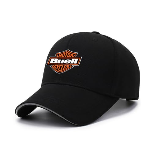 MGTERN Gorras De Béisbol Retro BU-ell, Pico Completo, ala De Anchura Media, Gorra De Hombre para Correr, Gimnasio, Moda, Sombra