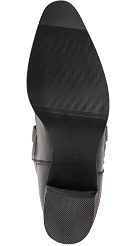 Image of IUV Cowboy Boots For Women Pointy Toe Women's Western Boots Cowgirl Boots Mid Calf Boots