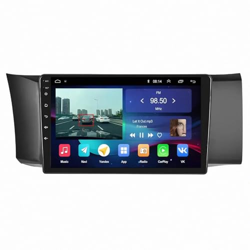 Radio coche con Carplay para Toyota GT86 y Subaru BRZ, pantalla HD inalámbrica con cámara trasera