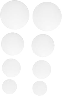 SOLUSTRE 8pcs Beaker Lid Scientific Glass Watch Instruments Equipment Evaporation Dish Laboratory Glass Beaker Class Beaker Cover Eyeglass Kit Beaker Cover for Chemistry Glasses Glass Cover