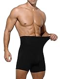Arjen Kroos Herren Kompression Boxershorts Hohe Taille Body Shaper Kompressionshosen Shapewear Figurformende Unterwäsche