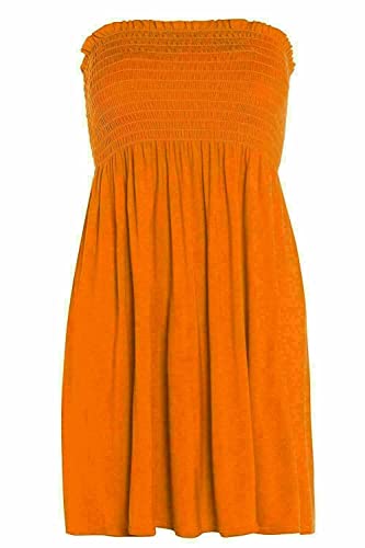 21Fashion Trägerloses Bandeau-Kleid für...