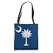 South Carolina State Flag Palmetto Tree Crescent Moon SC Tote Bag