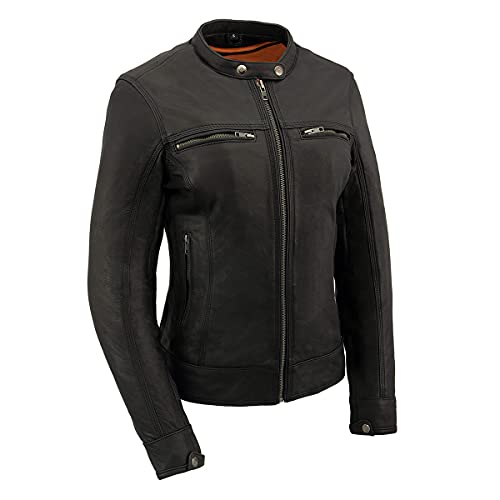 Milwaukee Leather Vented Motorcycle Jacket