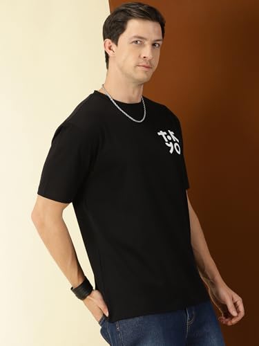 Image of Thomas Scott Men's | Graphic | Half Sleeve | Oversized Fit | 100% Cotton | Crew Collar | Casual Tshirt