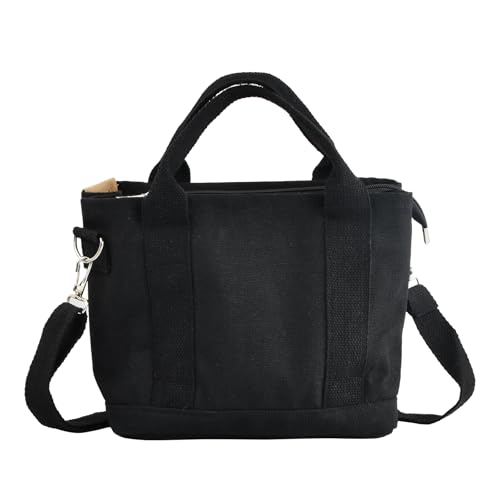 Amexo Bolso Tote de Lona Bolso Lona Mujer Bolso Bandolera Mujer