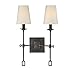 Savoy House 9-9004-2-88 Lorainne 2-Light Sconce (12" W x 18"H)