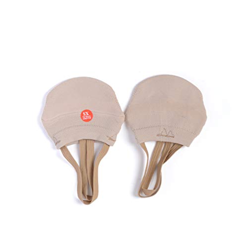 Knitted Half Sole Toe Shoes Socks for Professional Rhythmic Gymnastic Competition or Ballet Dance