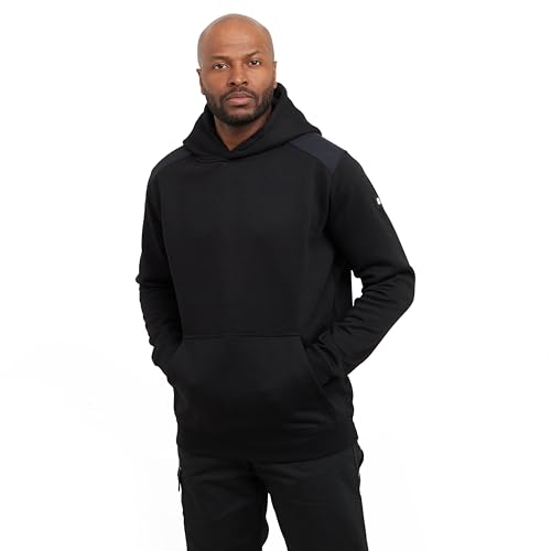 CAT Caterpillar Mens Essentials Hooded Sweatshirt (XL) (Black)