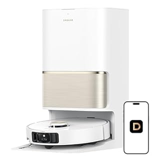 DREAME L50 Ultra Robot Vacuum and Mop White, 19,500Pa Suction, with Auto-Empty and Mop Self-Cleaning, Precise Obstacle Avoidance, HyperStream Detangling DuoBrush