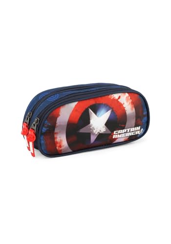 Estojo Duplo Super Heróis Vingadores - Luxcel