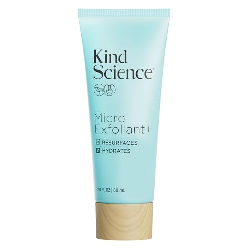 Kind Science Micro Exfoliant Face Scrub - 2-in-1 Exfoliating Face...