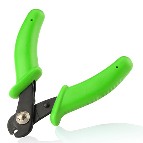 LEONTOOL 3-Inch Memory Wire Cutters for Jewelry Making Memory Wire Cutting Pliers with Spring Bracelet Pliers Miniature Hard Steel Wire Cutting Shear Beading Hobby Work Tool for Arts and Crafts