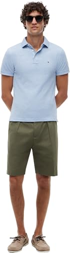 Tommy Hilfiger Herren 1985 Slim Polo Mw0Mw17771 Blau L