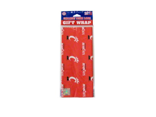 NCAA Cincinnati Bearcats Wrapping Paper