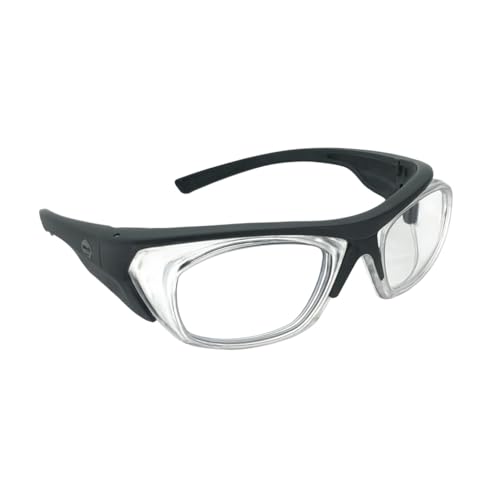 Image of THUNDERSTORM Safety Goggles Eye Protection Anti Pollution Eyewear For Multipurpose Use In Riding Motorcycle Cycling Scratch Resistant UV Protected Safety Glasses for Men & Women (Matte Black Frame)