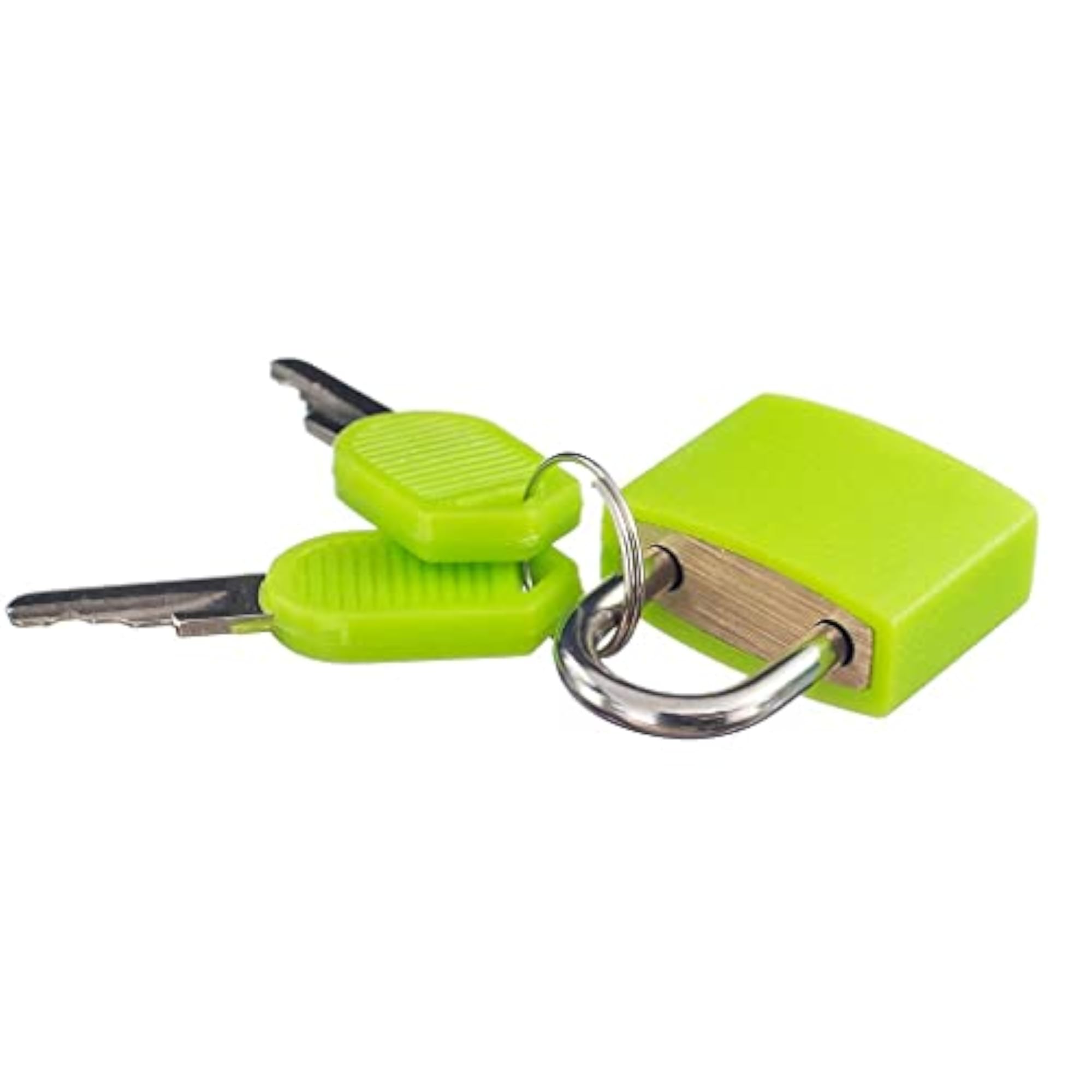 BNF®2Pieces Small Padlock with Keys, Green/Blue