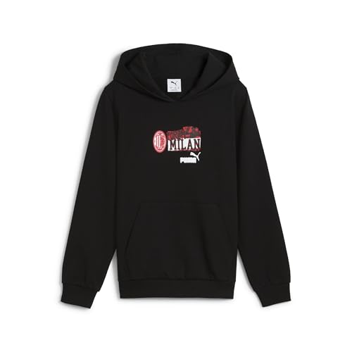 Sudadera con capucha del A.C. Milan para dominar el entrenamiento de fútbol juvenil