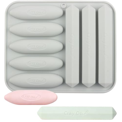 AIBOYA 8 Cavity Crayons Silicone Candy Molds Pencil Pen Chocolate Mold For Candy Chocolate Cake Decoration