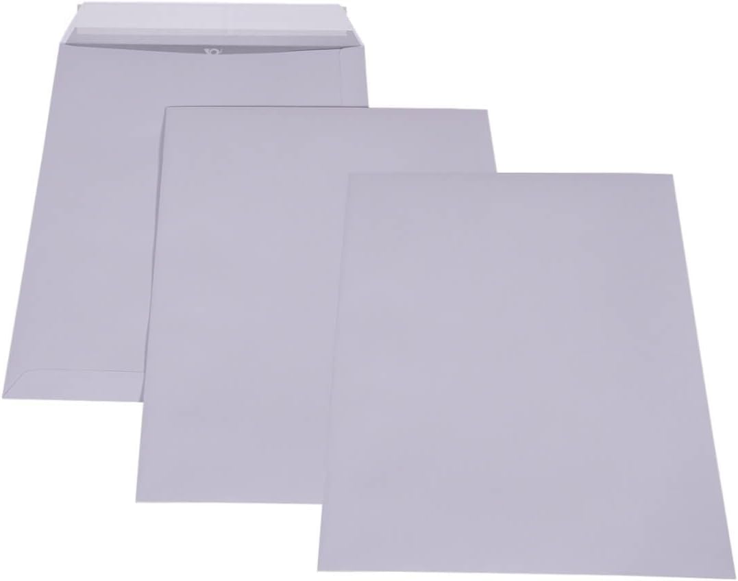 500x Briefumschlag DIN C4 229 x 324 mm C4 ohne Fenster Selbstklebestreifen 120g/qm Weiss
