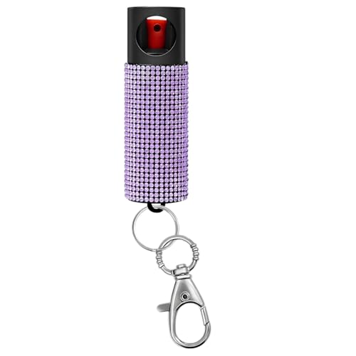 Gel Spray Personal para Mujer, Marcador Rojo y UV 48H, Strass, Chorro Lineal 3-4M Anti-Viento, 20ml 20 Pulverizaciones o 10s Continuos, Regalo Seguridad Oficina Viaje Noche Metro Tren, Legal España