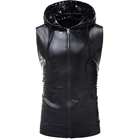 PARKLEES Camiseta hipster con capucha y lentejuelas metálicas thumbnail