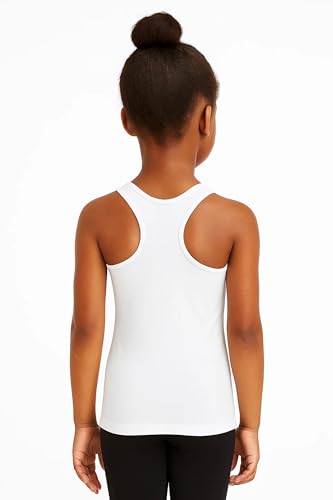 Image of Kurve Premium Girls Seamless Supersoft Wide Strap Comfortable Racerback Tank (Made with Love in The USA)