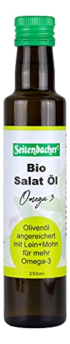 Seitenbacher Bio Omega 3 Salat Öl I Erstpressung I kaltgepresst I nativ I (2x250 ml)