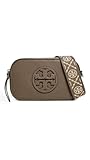 Tory Burch Women's Miller Mini Crossbody Bag, Wild Mushroom, One Size