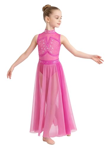 Robe danse classique fille longue de style lyrique et costume contemporain enfant