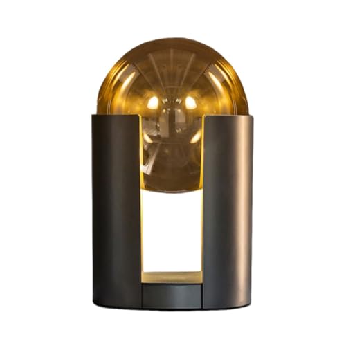 MAWERDCXG Lampara Escritorio Lámpara de Mesa Cristal Creativa nórdica, iluminación Sala Estar con Personalidad Estudio Simple, lámpara Noche for Dormitorio Desk Lamp
