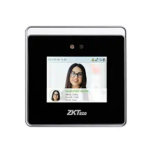 ZKTeco Ultra-Compact Facial Recognition Biometric Attendance & Access Control Device Featuring Wi-Fi, Touchscreen, LAN and Compatibility with Zlink Assistant Mobile App and Software MiniTA