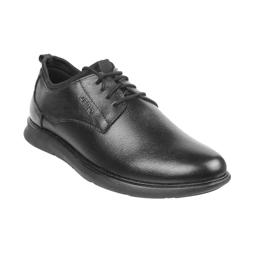 Image of Metro Men Casual Fabric Lace Up Shoes