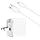 BoLTT iPad Charger 2.4A 12W USB Charger + 6FT Charging Cable, Compatible with iPhone X/8/8Plus/7/7Plus/6s/6sPlus/6/6Plus/SE/5s/5, Pad 4/Mini/Air/Pro, Pod