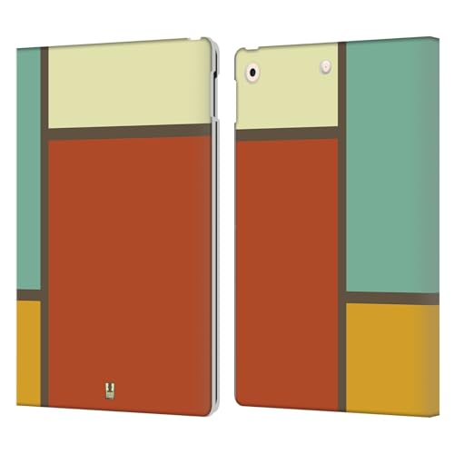 Étui portefeuille cuir iPad 10.2 protection antichoc vintage