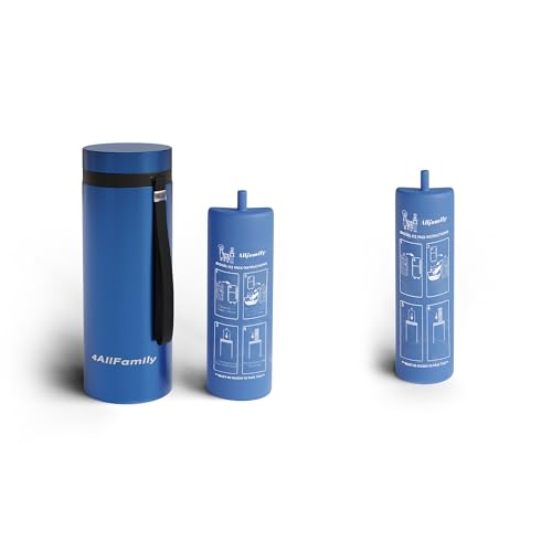 4ALLFAMILY 7 Pen Nomad Big Model Cooler + BIOGEL of Nomad Medium Cooler Model (IT Holds 9 Standard Insulin PENS with The Slightly Smaller ICE Pack, Performance Will Decrease by 2-3H)