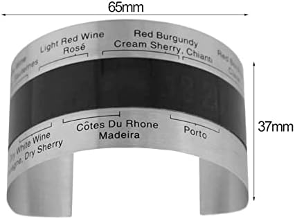 Stainless Steel Digital LCD Wine Thermometer - Red, White, Rosé