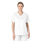 Wink WonderWORK Scrubs for Women, V-Neck Scrub Tops