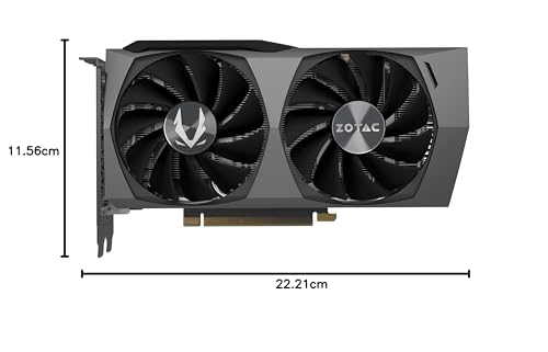 Zotac GeForce RTX 3060 Ti Twin Edge LHR NVIDIA 8 Go GDDR6 para juegos