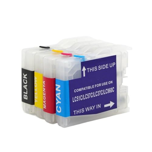 Cartouche d'encre de recharge vide LC1000 compatible imprimante jet d'encre MFC-665CW